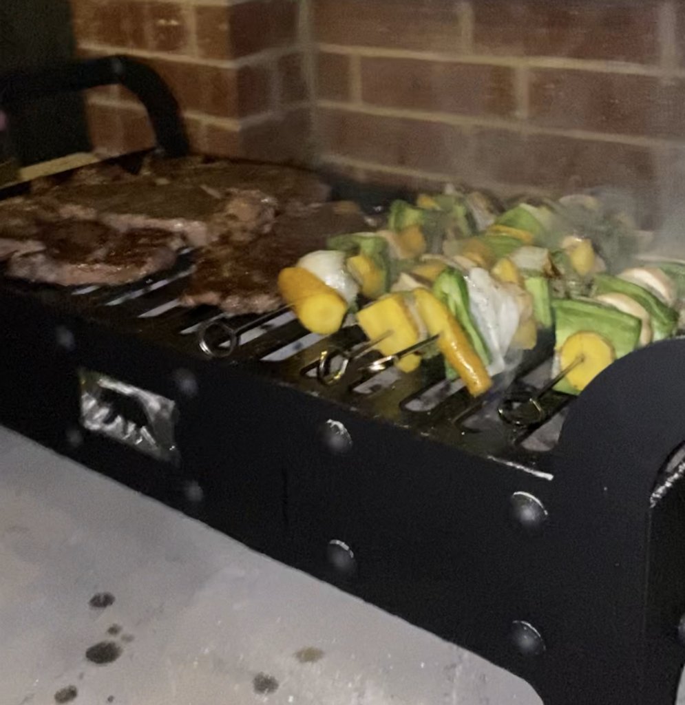 Table Top Charcoal Grill - Heritage Backyard