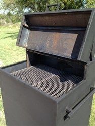 Traditional Texas BBQ Pit Smoker - Heritage Backyard