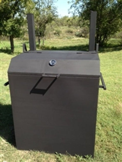 Traditional Texas BBQ Pit Smoker - Heritage Backyard