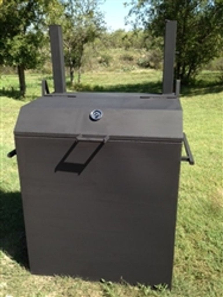 Traditional Texas BBQ Pit Smoker - Heritage Backyard