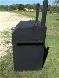 Traditional Texas BBQ Pit Smoker - Heritage Backyard